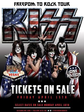 Kiss announces 2016 Summer American Tour and will be making a stop