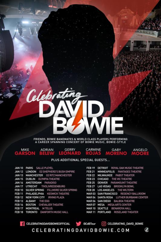 CELEBRATING DAVID BOWIE TOUR