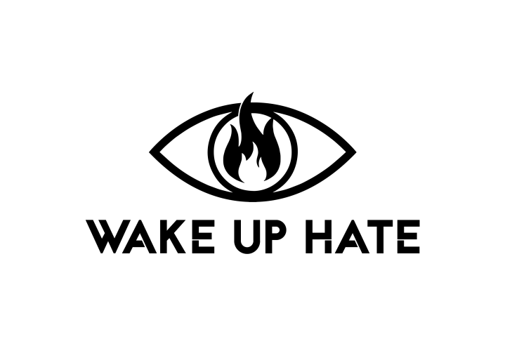 wakeuphateLOGO black
