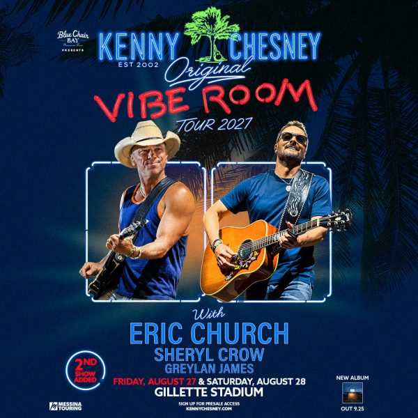 SOME THINGS NEVER CHANGE –KENNY CHESNEY IS ADDINGA SECOND GILLETTE